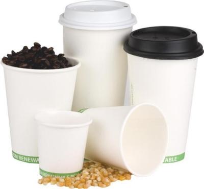 China Compostable 100% Biodegradable Customizable Disposable Paper Cup Maker From Sugar Cane Materials for sale