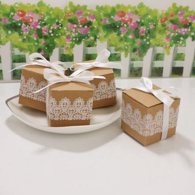 China Recycled Materials Hot Sale Cookie Candy Food Box Packaging Kraft Paper Box for sale