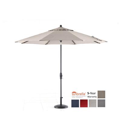 China 100% Rust Resistant Patio Restaurant Cafe Hotel Outdoor Sunbrella Sun Umbrella Beach Market Umbrella Furniture for sale