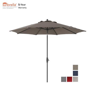 China 100% Rust Resistant Sunbrella Hotel Cafe Restaurant Macrame Patio Umbrella Outdoor Garden Patio Umbrella for sale