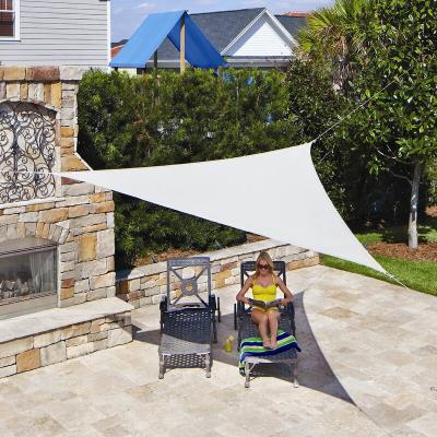 China SHADE SAIL Outdoor Patio Restaurant Cafe Hotel Triangle Sun Shade Sail Rectangle for sale