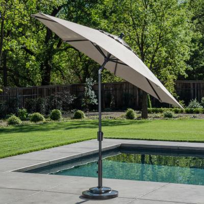 China 100% Rust Resistant Wholesale Market 3M Outdoor Commercial Patio Umbrella Restaurant Parasol Manufacturer for sale