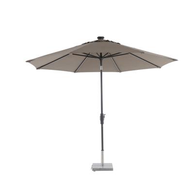 China 100% Rust Resistant Patio Restaurant Cafe Hotel Sombrilla Design Parasol Umbrella Garden for sale