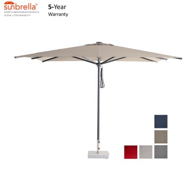 China Costomized Contemporary Wholesale Outdoor Cheap Hotel Cafe Restaurant Garden Square Aluminum Patio Umbrella Parasol for sale