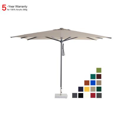 China 100% Rust Resistant Restaurant Cafe Hotel Garden Patio Advertising 10Ft Outdoor Umbrella Gazebo for sale