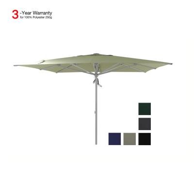 China 100% Rust Resistant Restaurant Outdoor Garden Hot Sale Beach Sun Cafe Patio Umbrellas Parasol for sale