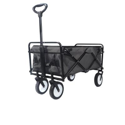 China Easy-Carry In Stock USA Hot Sale Mini Camping Trolley Folding Wagon Carts Foldable Outdoor Service Wagon for sale