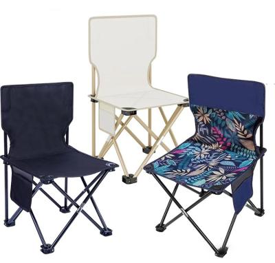 China Foldable Aluminum Beach Outdoor Furniture Small Mini Portable Fold Chair With Storage Bag Chair BBQ Camp Picnic Strong Outdoor for sale