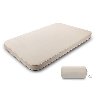 China Waterproof Light Durable Outdoor Camping Thickened Sleep Pad Air Sponge Bed Self-inflate Folding Mattress For Glamping Tent for sale