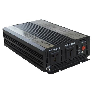 China Noker Off Grid AC 110v 220v 378*220*92mm Peak 2500w 5000w Power Inverter 12v 24v Continuous DC for sale