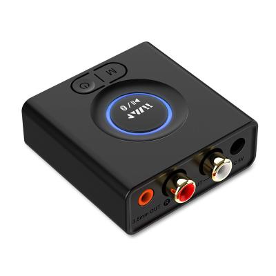 China 1Mii Bluetooth Audio Receiver 12hours Playtime, BT 5.0 Adapter For Home Stereo Music System, Low Latency, Bass Mode 60.4 x 54 x 22mm for sale