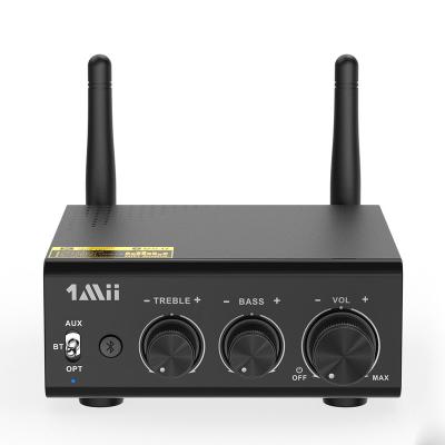 China 1Mii B08S Bluetooth 5.0 Plastic High Fidelity Stereo Audio Amplifier To Wireless Music Receiver/AV Receiver 2 x 100 Watt for sale