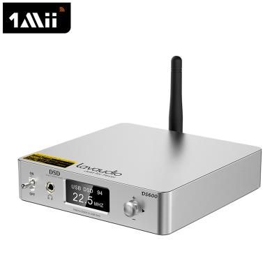 China 1Mii Aluminum Unibody CNC Leases BT 5.0 LDAC Audio Decoder Amplifier HiFi Receiver For Audio System With 768KHz/32bit for sale