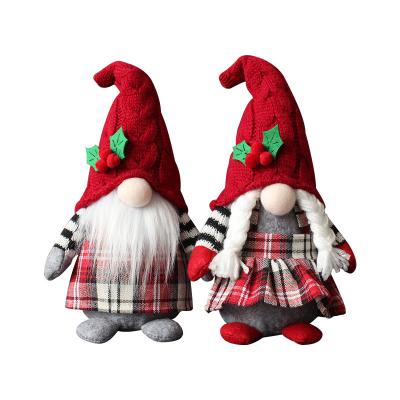 China Durable Red Gnome Christmas Ornaments Christmas Decoration Supplies Christmas Gnomes Navidad 2021 for sale