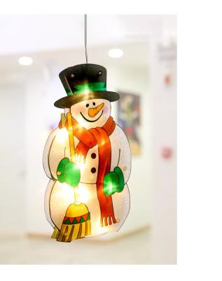 China Wholesale Beautiful Indoor Christmas Light Hanging Windows and Outdoor PVC Twinking Christmas Light Ornament for sale