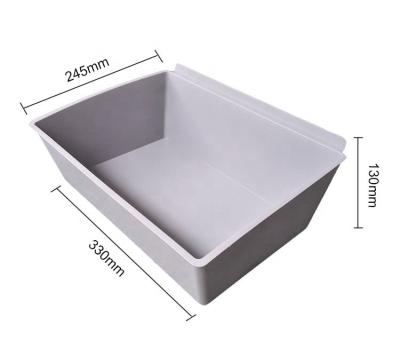 China Durable Plastic Storage Bin Tool Boxes Wall Hanging Heavy Duty Bins for sale