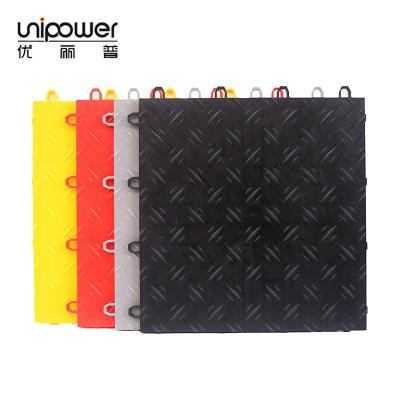 China Modern Heavy Duty Garage Storage PVC Interlocking Tiles for sale