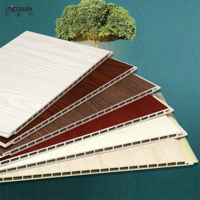 China Unipower 2400/2600/2800mm Environmental Fast Easy House Economy Mobile Home Custom Installl Model Laminated PVC Wall Panel Plastic for sale