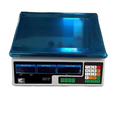 China Hot Sale Commercial Promotional Price LED Display Electronic Price Computing Scale 40kg for sale