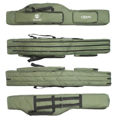 China factory direct sales 600D waterproof fishing rod travel bag wear resistant storage for sale