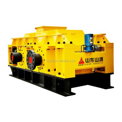 China Very Famous Mining Quarry Road Building Construction Stone Cracking Good Double Roller Crusher for sale