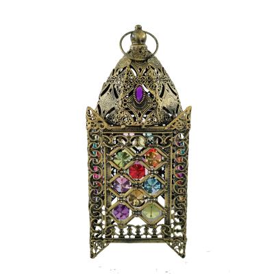 China Moroccan Romantic Arabic Candlelight Decorative Antique Candle Wedding Lanterns for sale