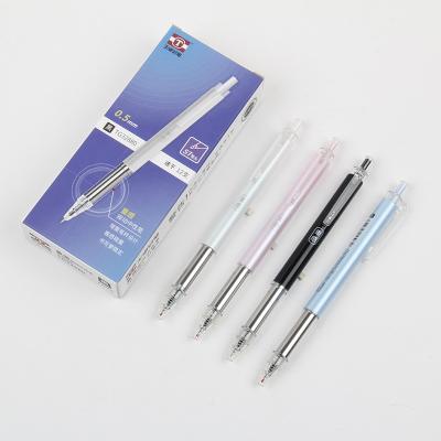 China Normal Professional Office Custom Logo Plastic Gel Pen Metal Grip Liquid-nk 0.5mm Gel Pen Weight-increasing pen design for sale