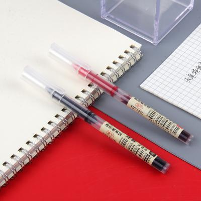 China Office School Gel Ink Pens Wholesale Classic Signature Signing Roller Pen Black Blue Red 0.5MM PP Plastic Roller Ballpen for sale