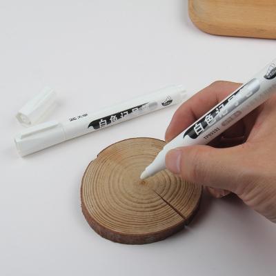 China School Office Supplies White Marker Pen Sets No Erase Oily Paint Waterproof Permanent Marker Pen with Non-toxic Ink Good Price Marker for sale