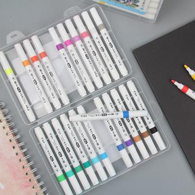 China Color Paint Marker Acrylic marker for children's watercolor marker set student art specific acrylic marker Wholesale of colored pens for sale