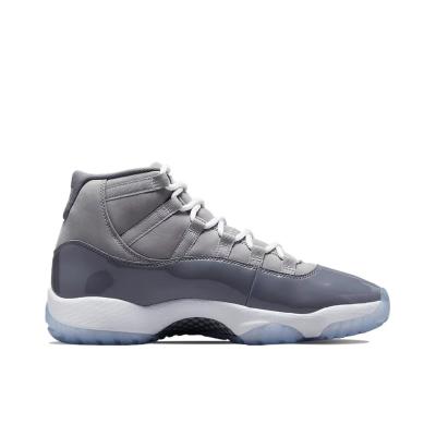 China A+ 11 Jordan11 Genuine Leather Running Shoes Retro Gray Concord Bred 11s Basketball Fashion Cool Men Women Rubber VERSION Jordan for sale