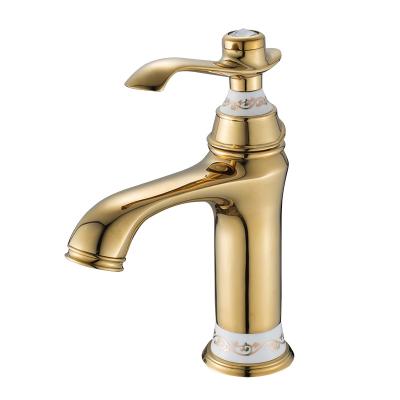 China Contemporary Hot Selling Bathroom Hot And Cold Basin Faucet for sale