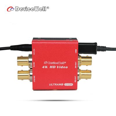 China PD2011T Video SDI Signal Distributor 12G Mini 4K HD Converter 50*45*24mm for sale