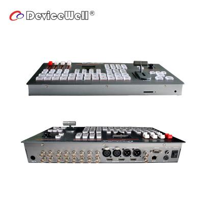 China Devicewell HDS6112 Recording Top 12 Channel SDI Video Changer For Broadcast for sale