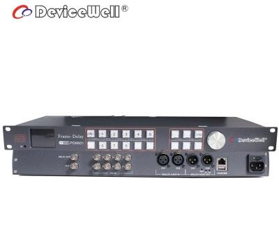 China 30s PD8601 TV Broadcaster Equipment 8 Channel Audio Video Delay Box AV Max Delay for sale