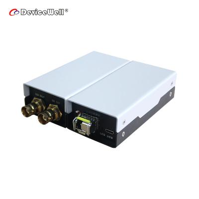 China USB Power 12G SDI Fiber Optic Media Converter 98*27*46mm for sale