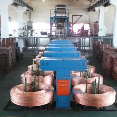 China Retail upward continuous furnace upcasting machine for copper wire for sale