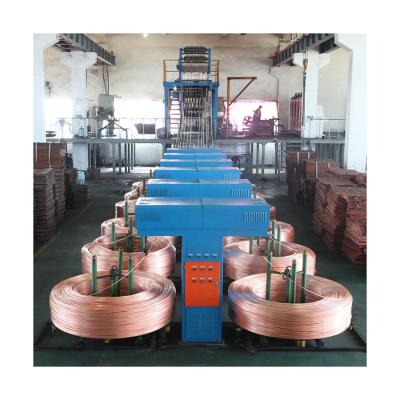 China Factory Retail Various Widely Used Rod Copper Tube Upward Continuous Casting Machine for sale