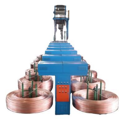 China Retail 3 Chambers 380v 50Hz Wire Billet Upstream Copper Rod Continuous Casting Machine for sale