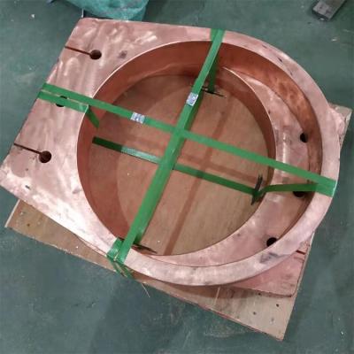 China Casting industries 300KG/H smelting channel copper ring for upcasting continuous machine for sale