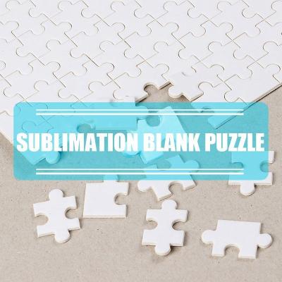 China DIY TOY Custom DIY Paper Jigsaw Puzzle 1000 Sublimation Blank puzzle for sale