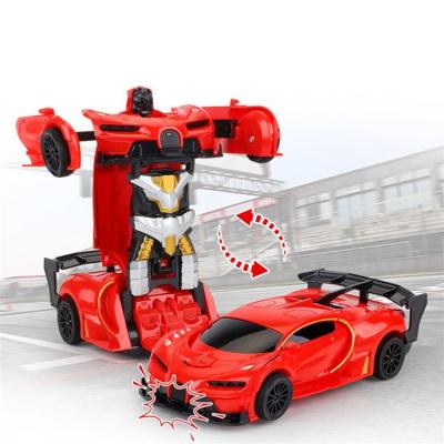 China App-Controlled Transforming toy deformation robot remote control Robot Car 2 in 1 Induction Vehicle 360 degree for sale