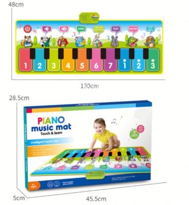 China Educational Toy Wholesale baby play mat musical instrument electric piano mat for kids child play learning dance mat educational toy for sale