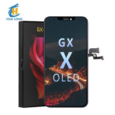 China Hard OLED New Replace Mobile Phone Screen New Gx Replace Mobile Phone LCDs For New Iphone X LCD for sale