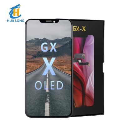 China Hard OLED New Replace Mobile Phone Screen New Gx Replace Mobile Phone LCDs For Iphone X Xs New LCD Screen for sale