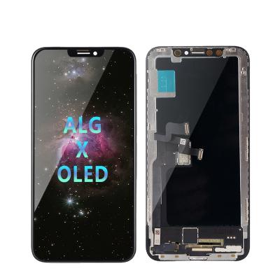 China Front Glass + Touch Screen + LCD Display + Backlight + Frame Best Quality Practical 5.8 Inches Phone LCD Screen For Iphone X Alg for sale