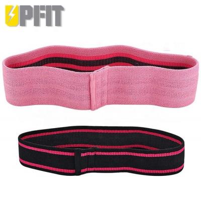 China Warm Up Your Hips and Legs Yoga Stretching Fitness Hip Resistance Firm Circle Loop Booty Grips Non-Slip Hip Bands for sale