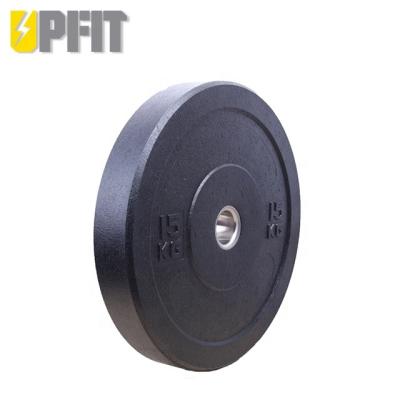 China UPFIT Hot Selling Solid Rubber Rubber Coated Standard Bumper Plates Hi-temp Bumper Plates for sale