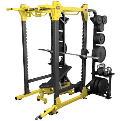 China Indoor High Quality Multifunctional Hammer Strength Gym Equipment Power Rack for sale