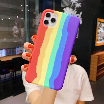 China Fashion Custom Copy Recycled Eco Friendly Soft Mobile Phone Cover Silicone Liquid Phone Case For Iphone 11Pro Max for sale